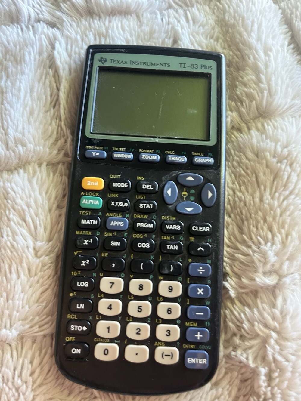 Texas Instruments TI-83 Plus Graphing Calculator Black